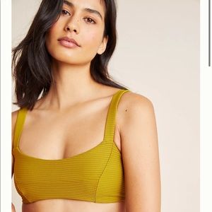 L*Space Jess Textured Bikini Top